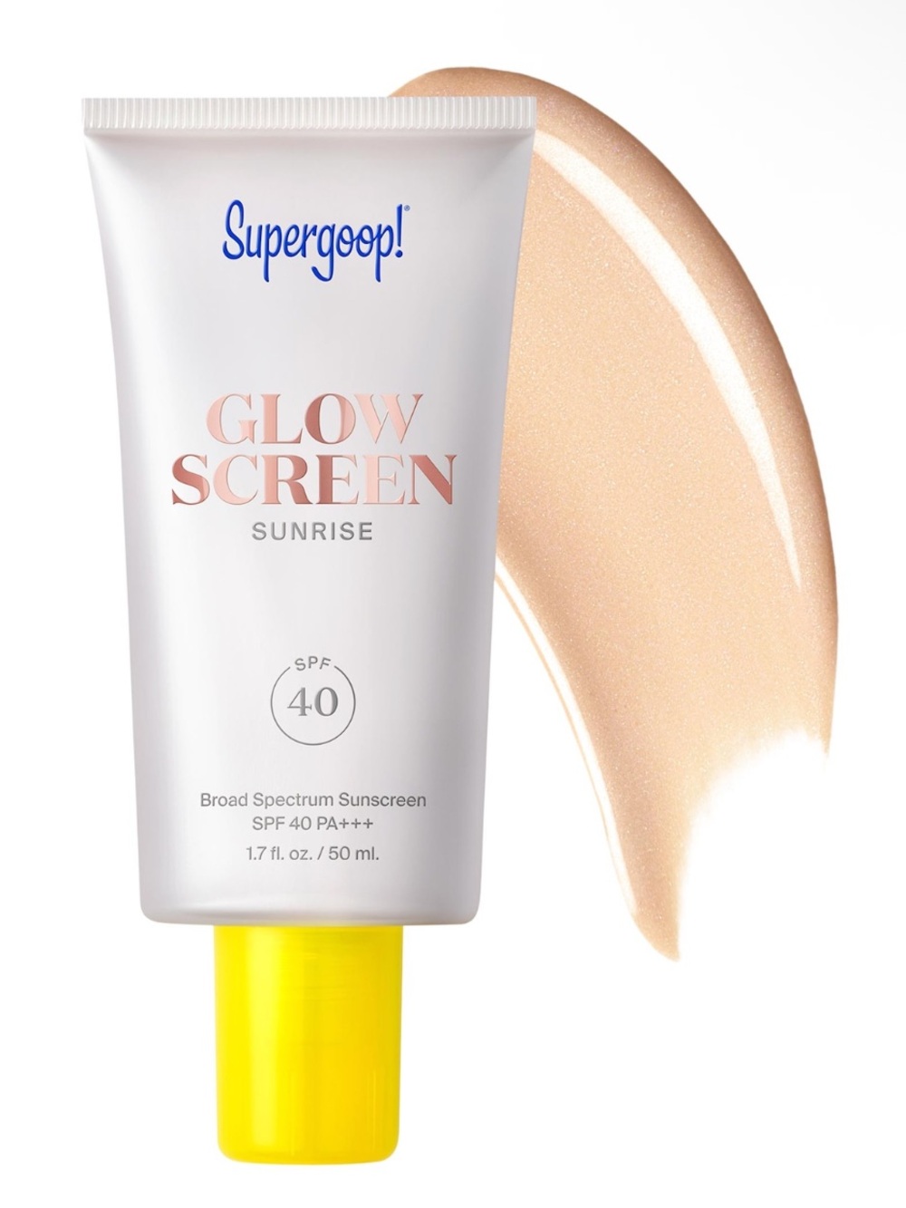 NEW Supergoop! Glowscreen SPF 40 Sunrise 1.7oz Full Size Exp 04/2027